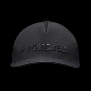 モンクレール(MONCLER)の42 MONCLER GRENOBLE ブラック キャップ 男女兼用(キャップ)