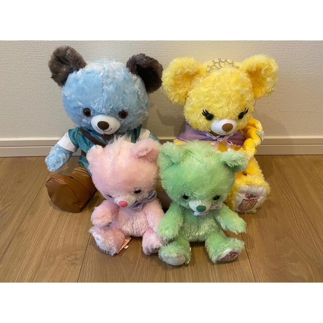 Disney(ディズニー)の最終値下げ❣️11月より14999円🌀ラプンツェル❤️ユニベアぬいぐるみセット エンタメ/ホビーのおもちゃ/ぬいぐるみ(ぬいぐるみ)の商品写真