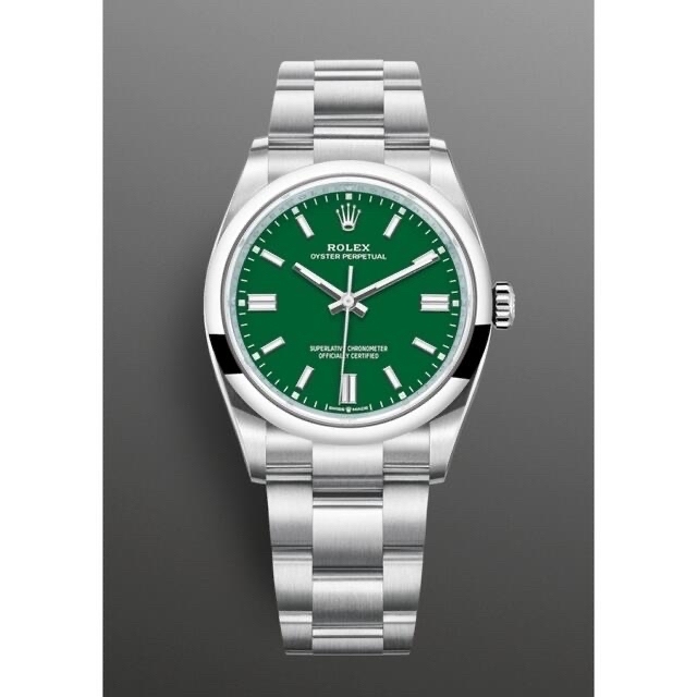 ROLEX(ロレックス)の新品・ロレックス  オイスターパーペチュアル 36 126000 自動巻き メンズの時計(腕時計(アナログ))の商品写真