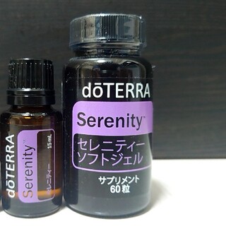 ドテラ(doTERRA)のドテラ セレニティーオイル+ソフトジェル(エッセンシャルオイル（精油）)