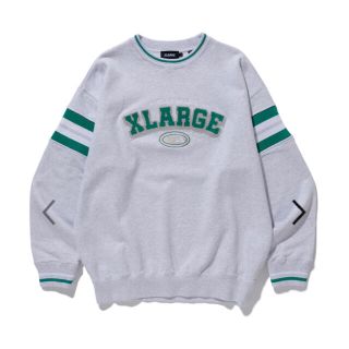 安い販売中 XLARGE スウェットCOLLEGE LOGO オーバーサイズ スウェット