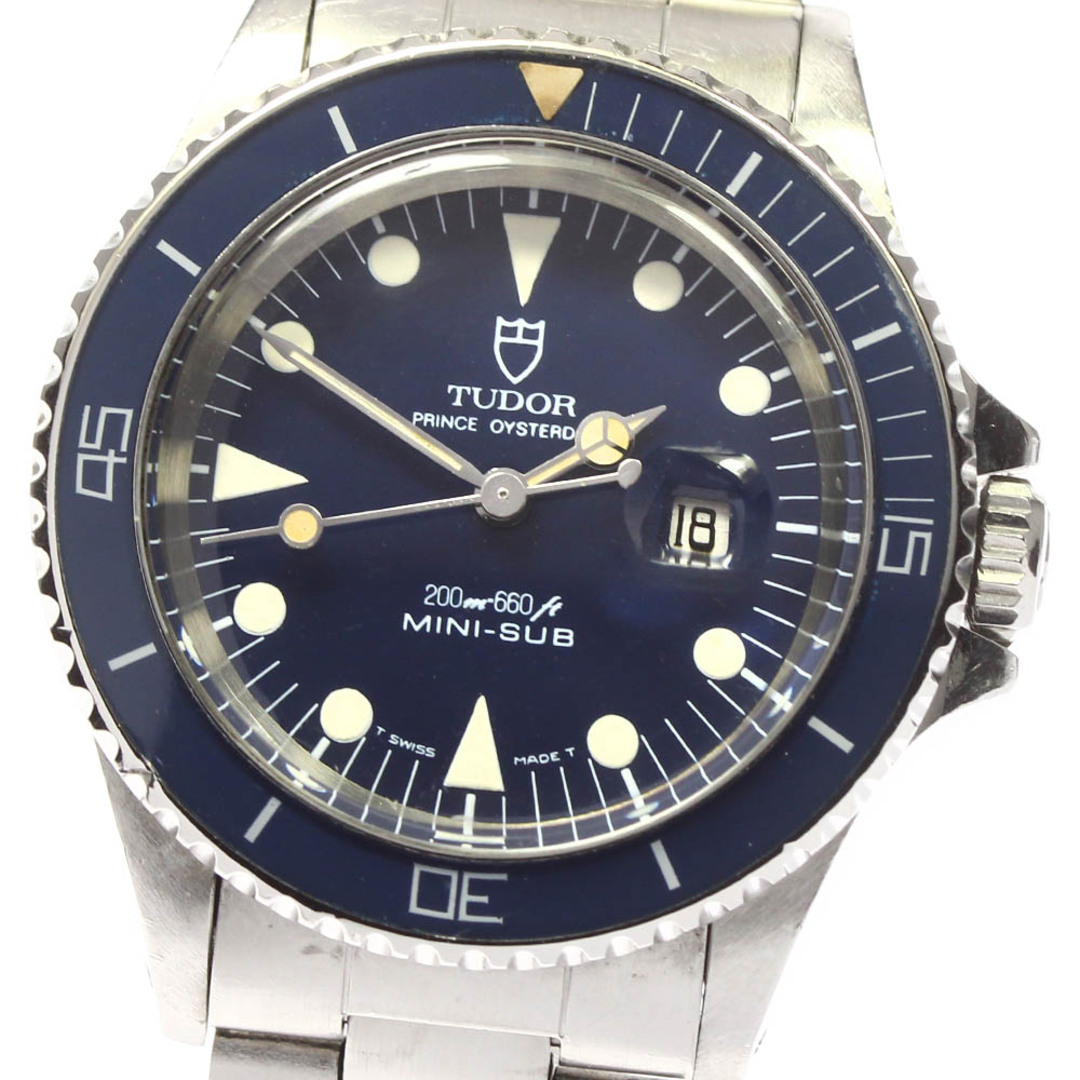 【TUDOR】チュードル ミニサブ Cal.2671 デイト 94400 自動巻き ボーイズ_692914【ev20】