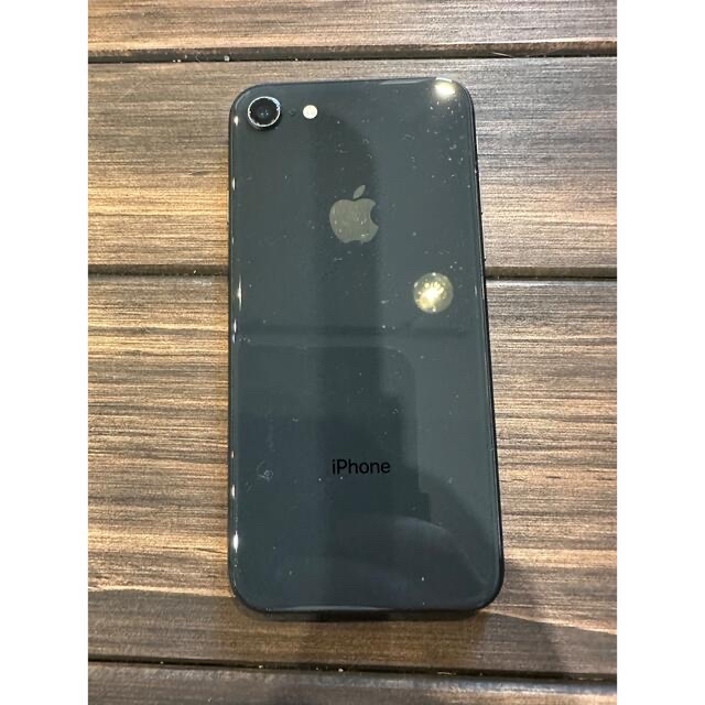 iPhone8 64GB SIMフリー　スペースグレー スマホ/家電/カメラのスマートフォン/携帯電話(スマートフォン本体)の商品写真