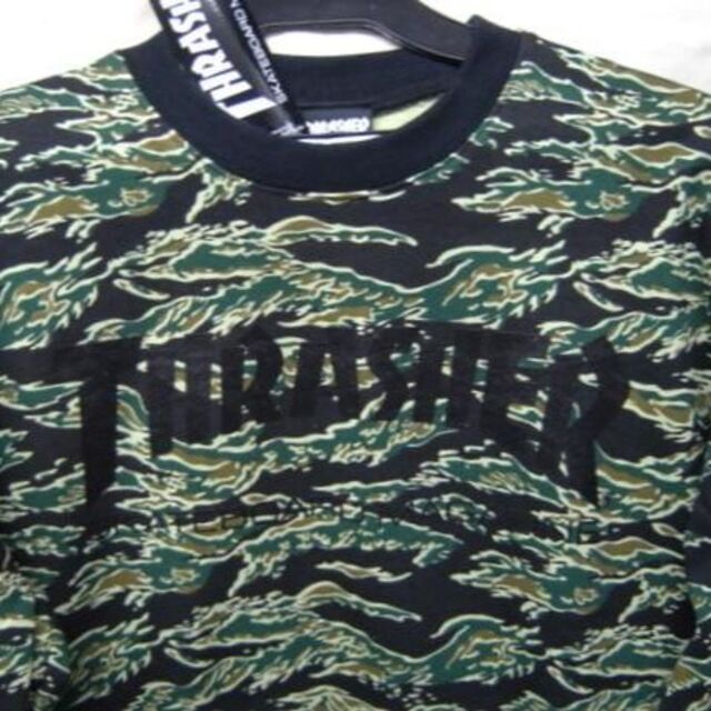 THRASHER(スラッシャー)のセール 20% スラッシャー MAG LOGO タイガー迷彩 トレーナー メンズのトップス(スウェット)の商品写真