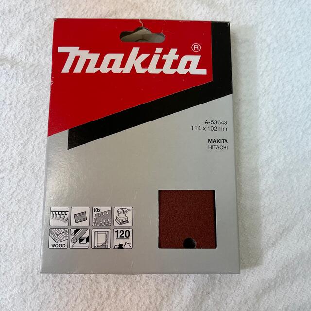 Makita(マキタ)のマキタ　マジックサンディングペーパー　A-53643　8枚 スポーツ/アウトドアの自転車(工具/メンテナンス)の商品写真