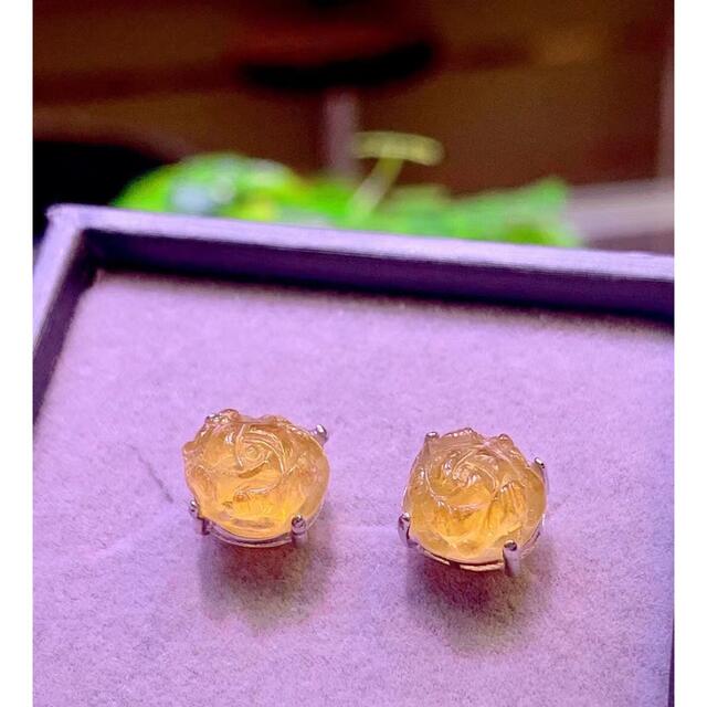 ⭐︎【高級】トルマリン ピアス s925 2.18g 本物 noxcapital.de