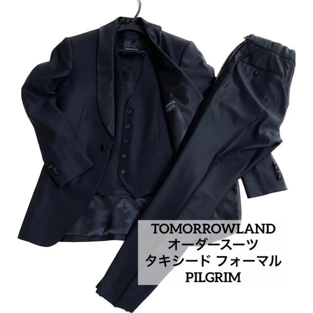 キナリ・ベージュ TOMORROWLAND フォーマル スーツ タキシード SIZE 50