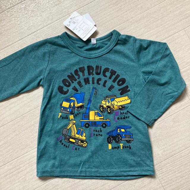 働く車　ロンT キッズ/ベビー/マタニティのキッズ服男の子用(90cm~)(Tシャツ/カットソー)の商品写真