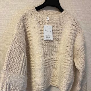 CLANE - WIDE CHECK HAND KNIT CLANEの通販 by m's shop|クラネならラクマ