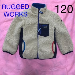 ラゲッドワークス(RUGGEDWORKS)のRUGGED WORKS  ボアジャンバー　ボアブルゾン　120(ジャケット/上着)