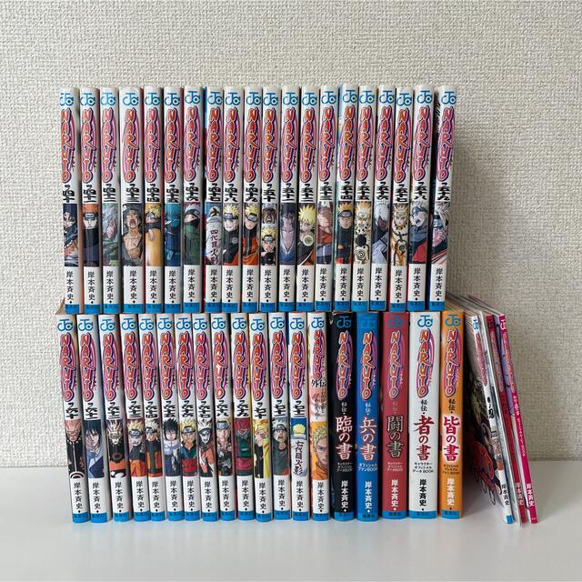 NARUTO ナルト 40巻〜72巻＋外伝1冊＋秘伝7冊＋DVD1つの通販 by しょう ...