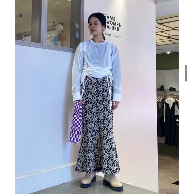 yuhan wang floral skirt スカート