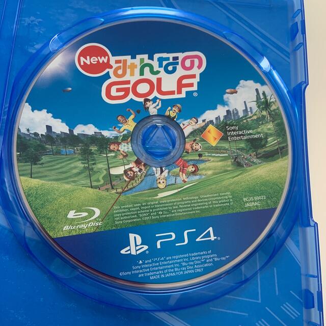 PlayStation4(プレイステーション4)のNew みんなのGOLF PS4 エンタメ/ホビーのゲームソフト/ゲーム機本体(家庭用ゲームソフト)の商品写真