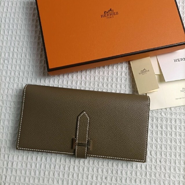 今季一番 Hermes 長財布 ベアンスフレ HERMES エルメス - 財布