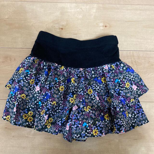 ANNA SUI mini(アナスイミニ)のアナスイミニのキュロットパンツ キッズ/ベビー/マタニティのキッズ服女の子用(90cm~)(パンツ/スパッツ)の商品写真