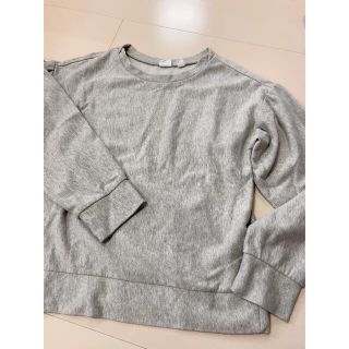 ギャップキッズ(GAP Kids)のGAP KIDS ギャップキッズ グレーラメトレーナー140(Tシャツ/カットソー)