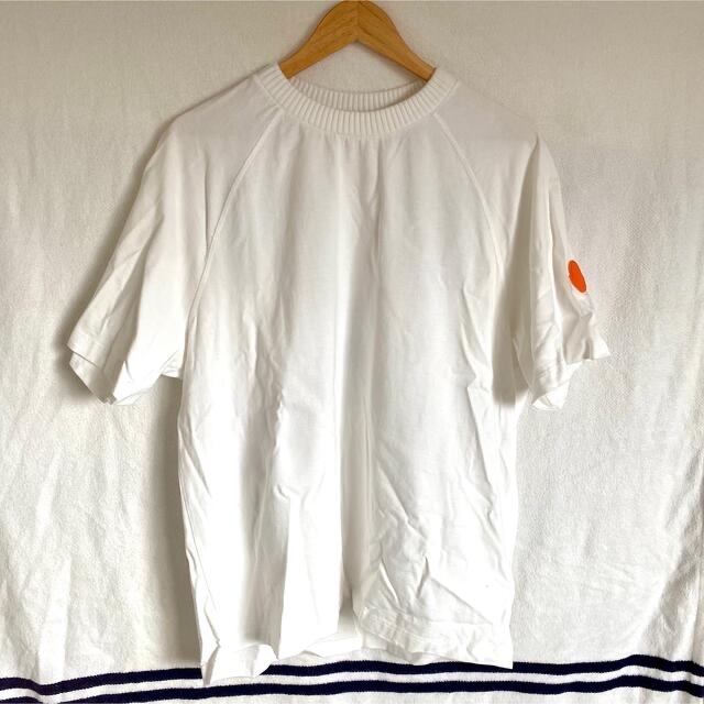 MONCLER(モンクレール)のいわたかし様MONCLER O モンクレール × オフホワイト コラボ Tシャツ メンズのトップス(Tシャツ/カットソー(半袖/袖なし))の商品写真