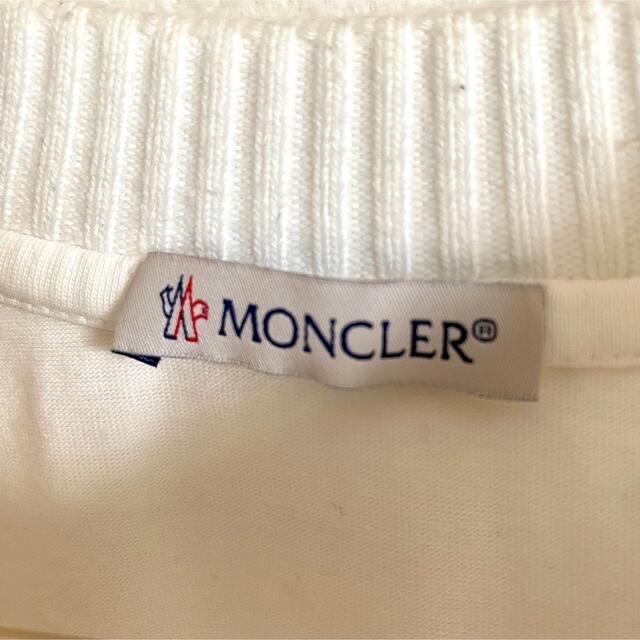 MONCLER(モンクレール)のいわたかし様MONCLER O モンクレール × オフホワイト コラボ Tシャツ メンズのトップス(Tシャツ/カットソー(半袖/袖なし))の商品写真