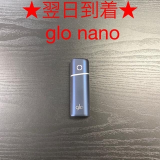 グロー(glo)のG3785番 glo nano 純正 本体  ネイビー 紺色.(タバコグッズ)
