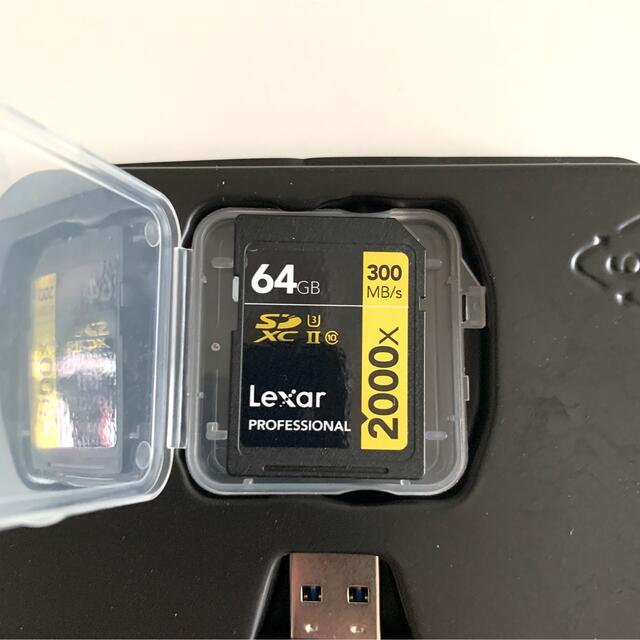 Lexar SDカード 64GB Professional 2000x