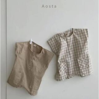 aosta beton ロンパース(ロンパース)