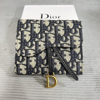 クリスチャンディオール(Christian Dior)の極美品✨    Dior  ディオール   コインケース  三つ折り財布(コインケース/小銭入れ)
