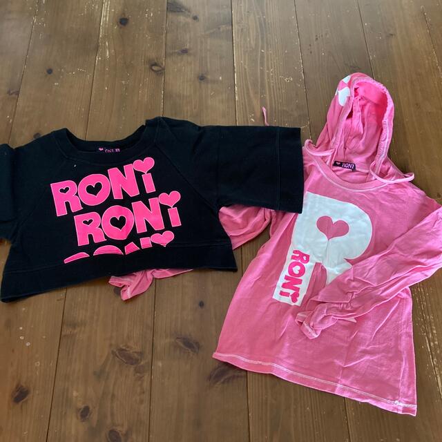 RONI(ロニィ)のRONI ロンT セット　サイズ:S キッズ/ベビー/マタニティのキッズ服女の子用(90cm~)(Tシャツ/カットソー)の商品写真