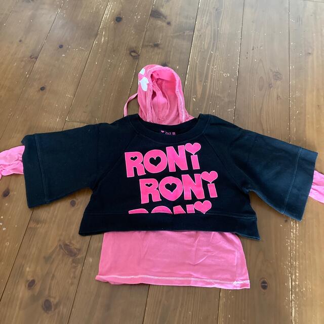 RONI(ロニィ)のRONI ロンT セット　サイズ:S キッズ/ベビー/マタニティのキッズ服女の子用(90cm~)(Tシャツ/カットソー)の商品写真