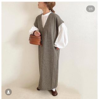 シマムラ(しまむら)のタグ付き新品　しまむら　てらさん　ワンピース(ロングワンピース/マキシワンピース)