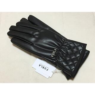 フルラ(Furla)の184新品FURLAフルラ 内側ボア ナイロンキルティングデザイン手袋(手袋)