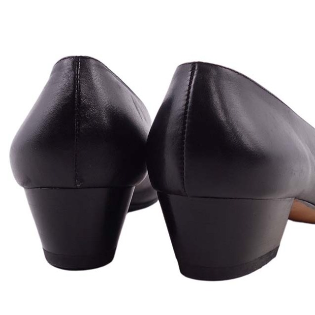Salvatore Ferragamo(サルヴァトーレフェラガモ)のサルヴァトーレ フェラガモ パンプス ヴァラ カーフ 6 1/2C ブラック レディースの靴/シューズ(ハイヒール/パンプス)の商品写真