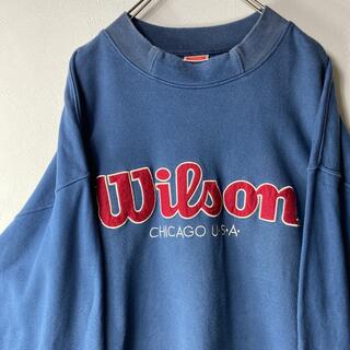 ウィルソン(wilson)の90’s 日本製 WILSON スウェット トレーナー モックネック XL(スウェット)