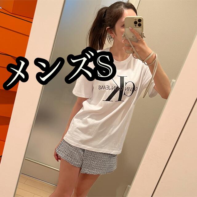 Calvin Klein(カルバンクライン)のCalvin Klein  白Tシャツ  美品 メンズのトップス(Tシャツ/カットソー(半袖/袖なし))の商品写真