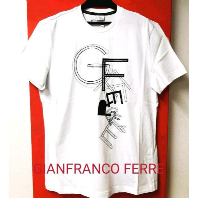 Gianfranco FERRE(ジャンフランコフェレ)の新品　ジャンフランコフェレ GIANFRANCO FERRE 　本物　L メンズのトップス(Tシャツ/カットソー(半袖/袖なし))の商品写真