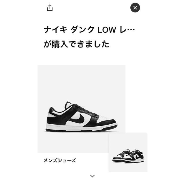 26 NIKE DUNK LOW WhiteBlack ダンク ロー パンダ