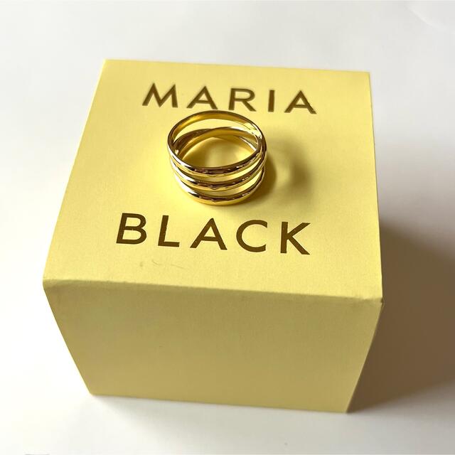 MARIA BLACK Emilie Wrap Ring ゴールド 指輪 9号