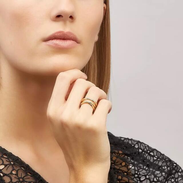 UNITED ARROWS(ユナイテッドアローズ)のMARIA BLACK Emilie Wrap Ring ゴールド 指輪 9号 レディースのアクセサリー(リング(指輪))の商品写真