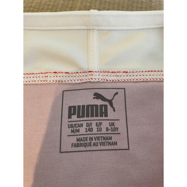 PUMA(プーマ)のアーセナル　レプリカユニフォーム　Tシャツ　ジュニア140 スポーツ/アウトドアのサッカー/フットサル(ウェア)の商品写真