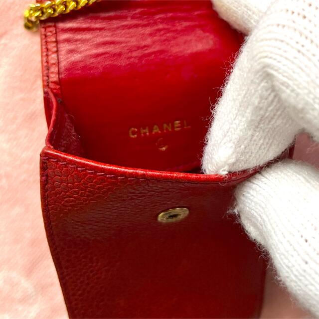 CHANEL(シャネル)の【美品】シャネルシュガレットケース　小物入れケース レディースのファッション小物(ポーチ)の商品写真