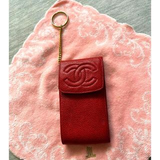 シャネル(CHANEL)の【美品】シャネルシュガレットケース　小物入れケース(ポーチ)