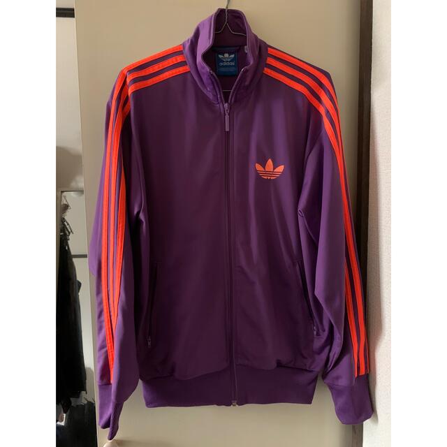 adidas - adidas トラックジャケット 紫 パープルの通販 by vqnista's