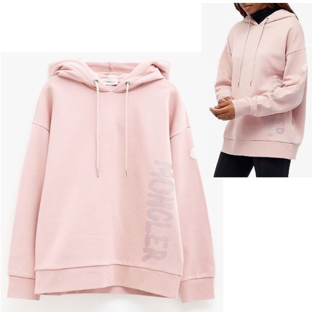 SALE】 MONCLER - ロゴフードパーカー オーバーサイズ モンクレール