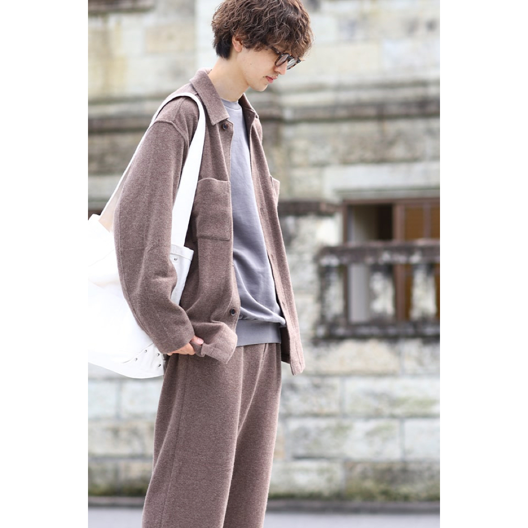 AURALEE - CASHMERE WOOL BRUSHED JERSEY BIG SHIRTSの通販 by CoCo's