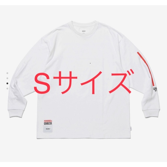 Wtaps 22aw power t ロンT Sサイズ　白Tシャツ/カットソー(七分/長袖)