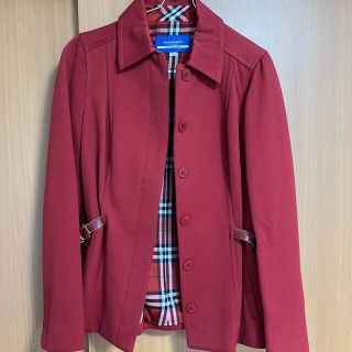 バーバリーブルーレーベル(BURBERRY BLUE LABEL)のバーバリーブルーレーベル　裏地ノバチェックジャケット　38(テーラードジャケット)