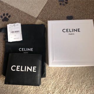 セリーヌ(celine)のCELINE レザー二つ折り財布(折り財布)