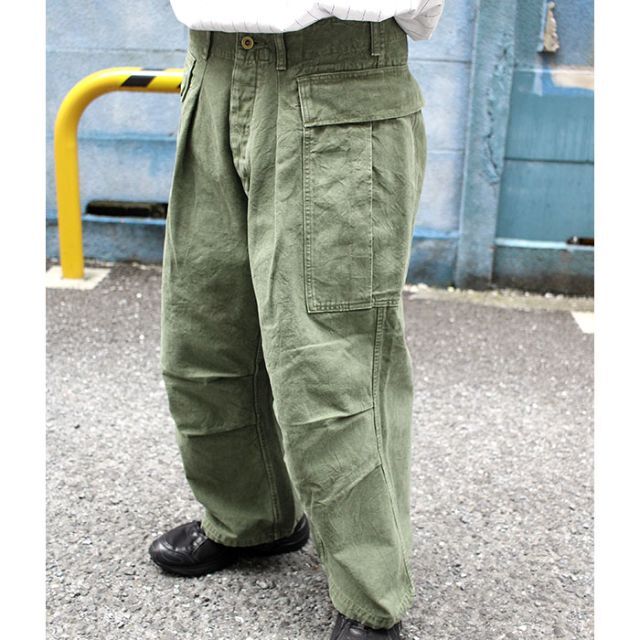 22AW HERILL ヘリル Duck Cargo pants size1 - coastalcareeracademy.com