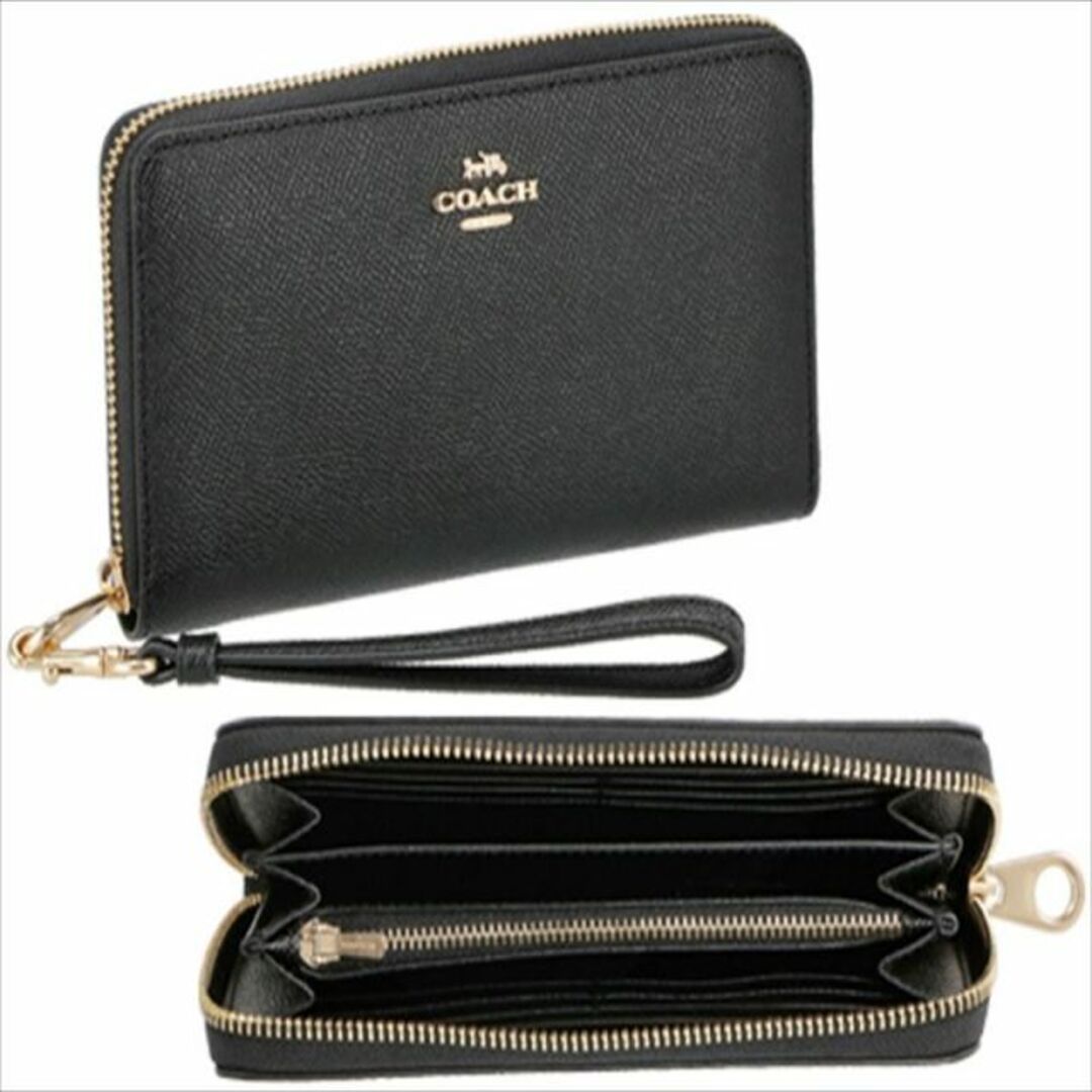 COACH(コーチ)のコーチ COACH 長財布 C3441 BLACK レディースのファッション小物(財布)の商品写真