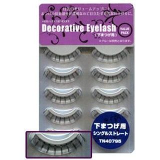 z24Decorative Eyelash 下まつげ用つけまｼﾝｸﾞﾙｽﾄﾚｰﾄ(つけまつげ)