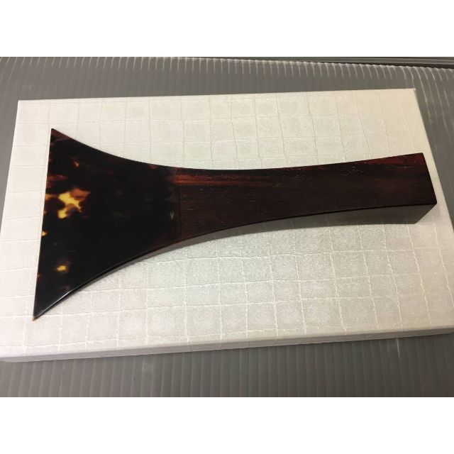 三味線バチ 鼈甲+紅木 #6 三味線